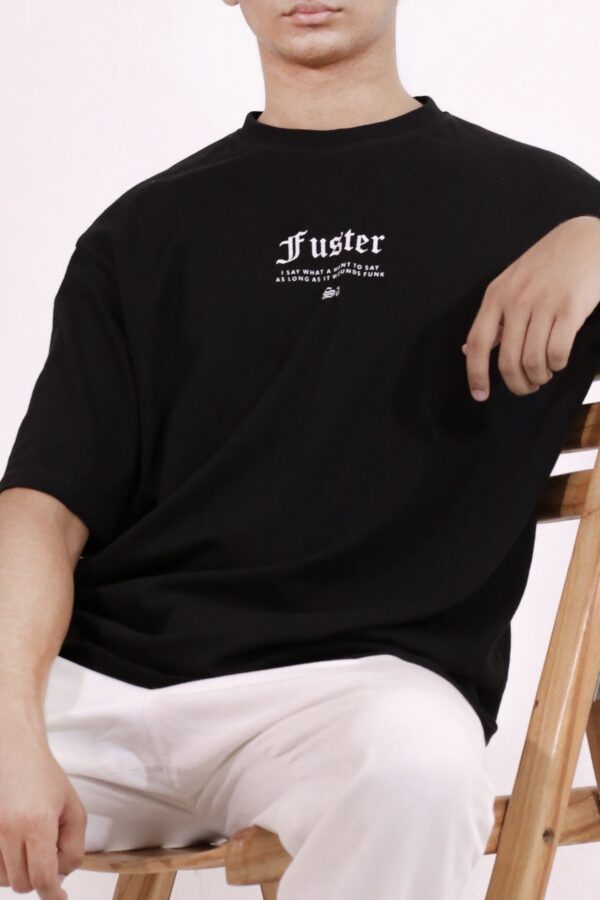 Black Oversized T-shirt - Image 2