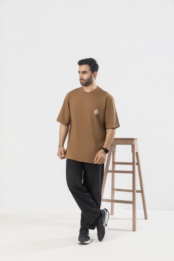 Brown oversized T-shirt
