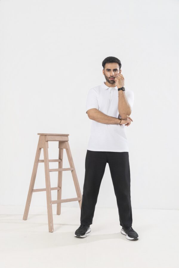 White polo shirt - Image 4