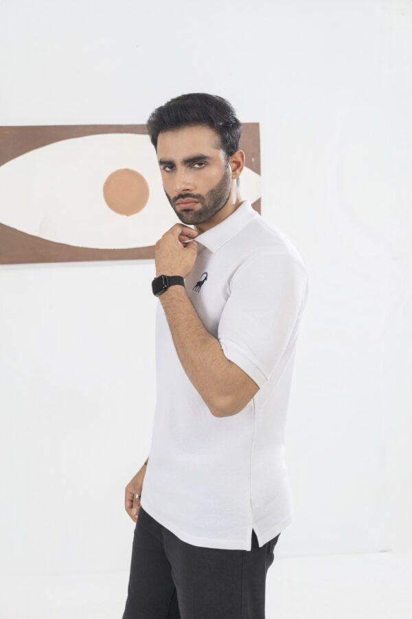 White polo shirt - Image 2