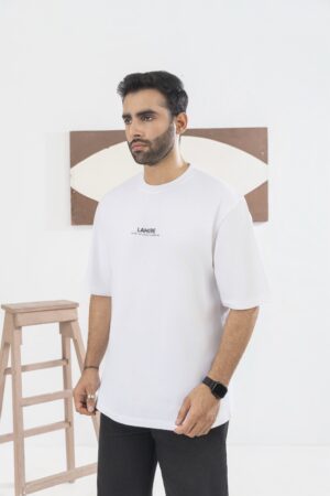 White oversized T-shirt
