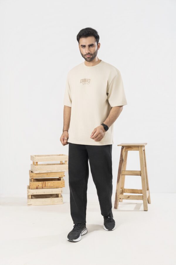Cream Oversized T-shirt