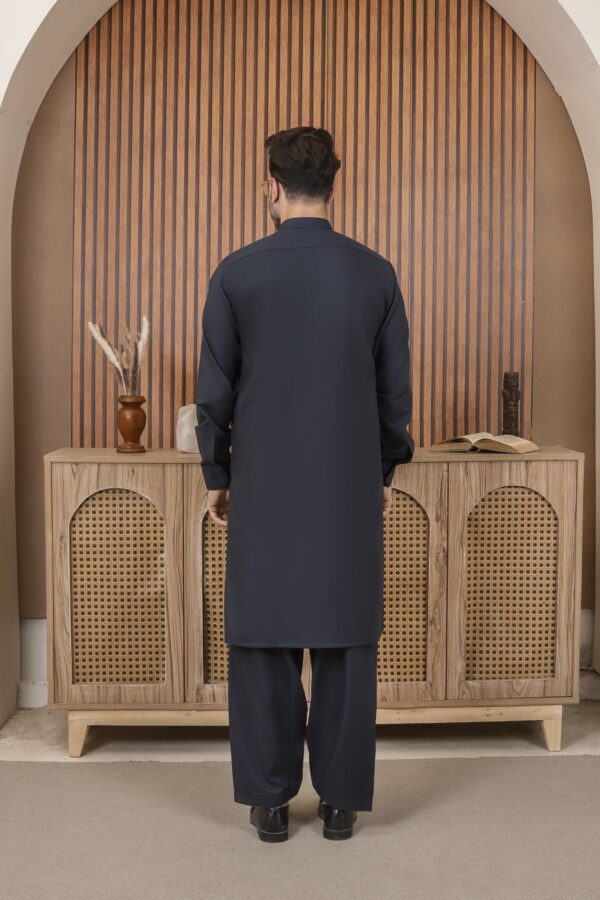 Navy blue shalwar kameez - Image 5